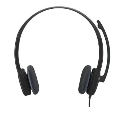 Logitech H151 Stereo Headset Single Jack - Black
